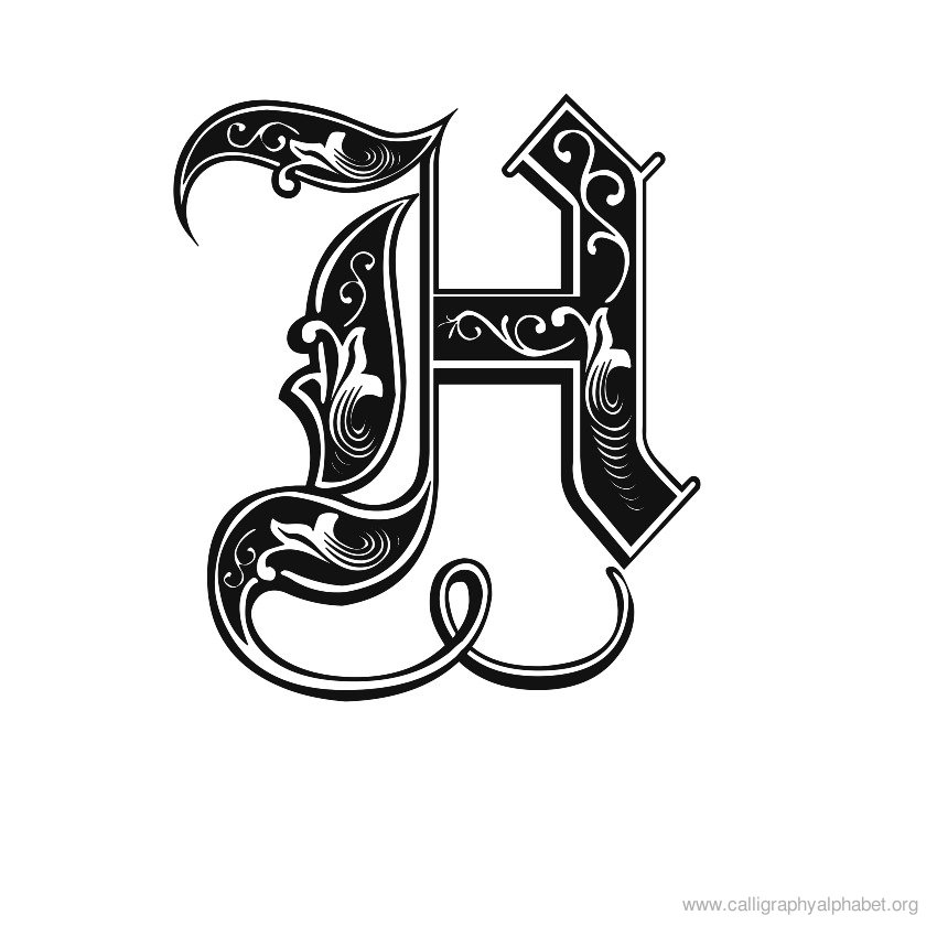 gothic-calligraphy-alphabet-h gothic-calligraphy-alphabet-h