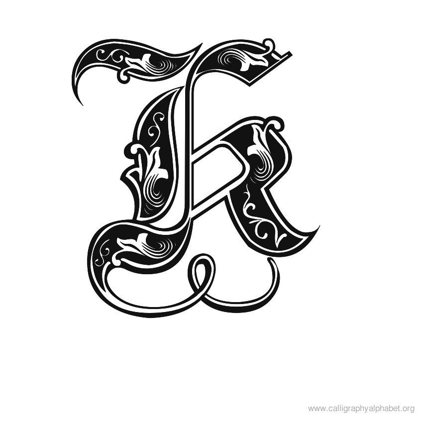 gothic-calligraphy-alphabet-k gothic-calligraphy-alphabet-k
