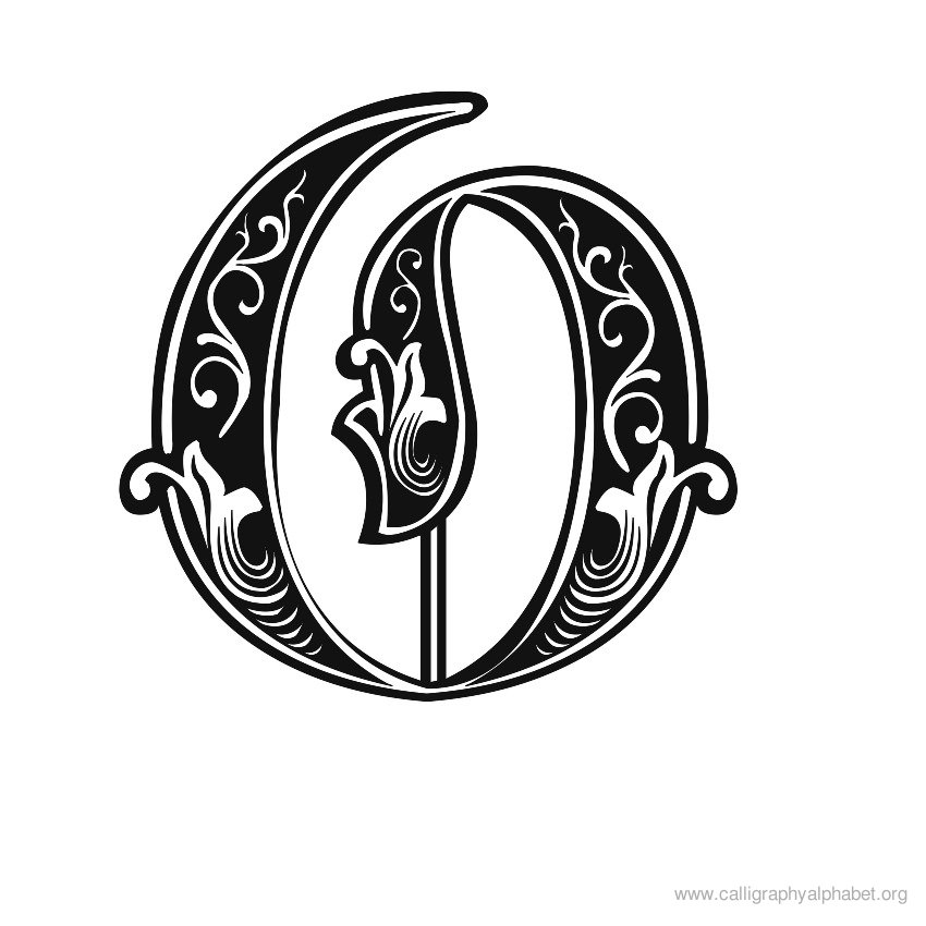 gothic-calligraphy-alphabet-o gothic-calligraphy-alphabet-o