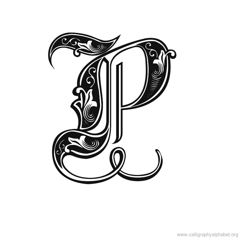 gothic-calligraphy-alphabet-p gothic-calligraphy-alphabet-p