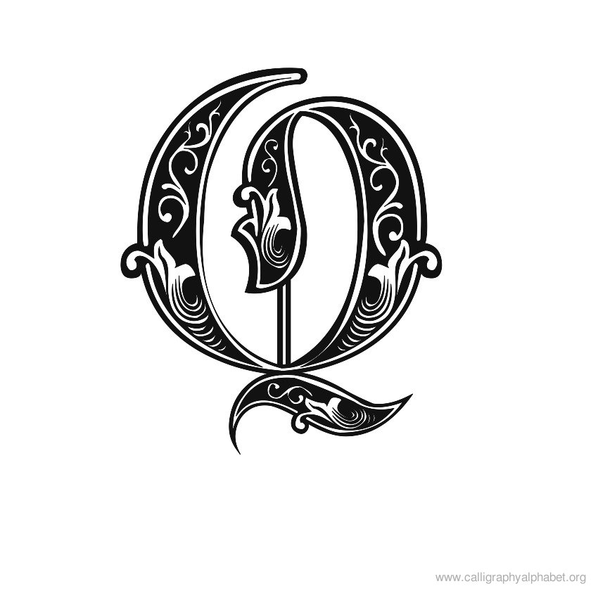 gothic-calligraphy-alphabet-q gothic-calligraphy-alphabet-q